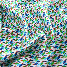 Custom Green 17MM Silk Eco Modal Fabric Silk Print Fabric